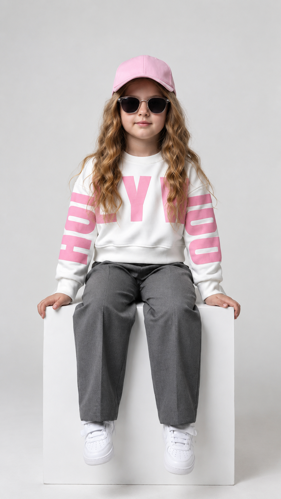 Angles Kids Varsity Sweatshirt