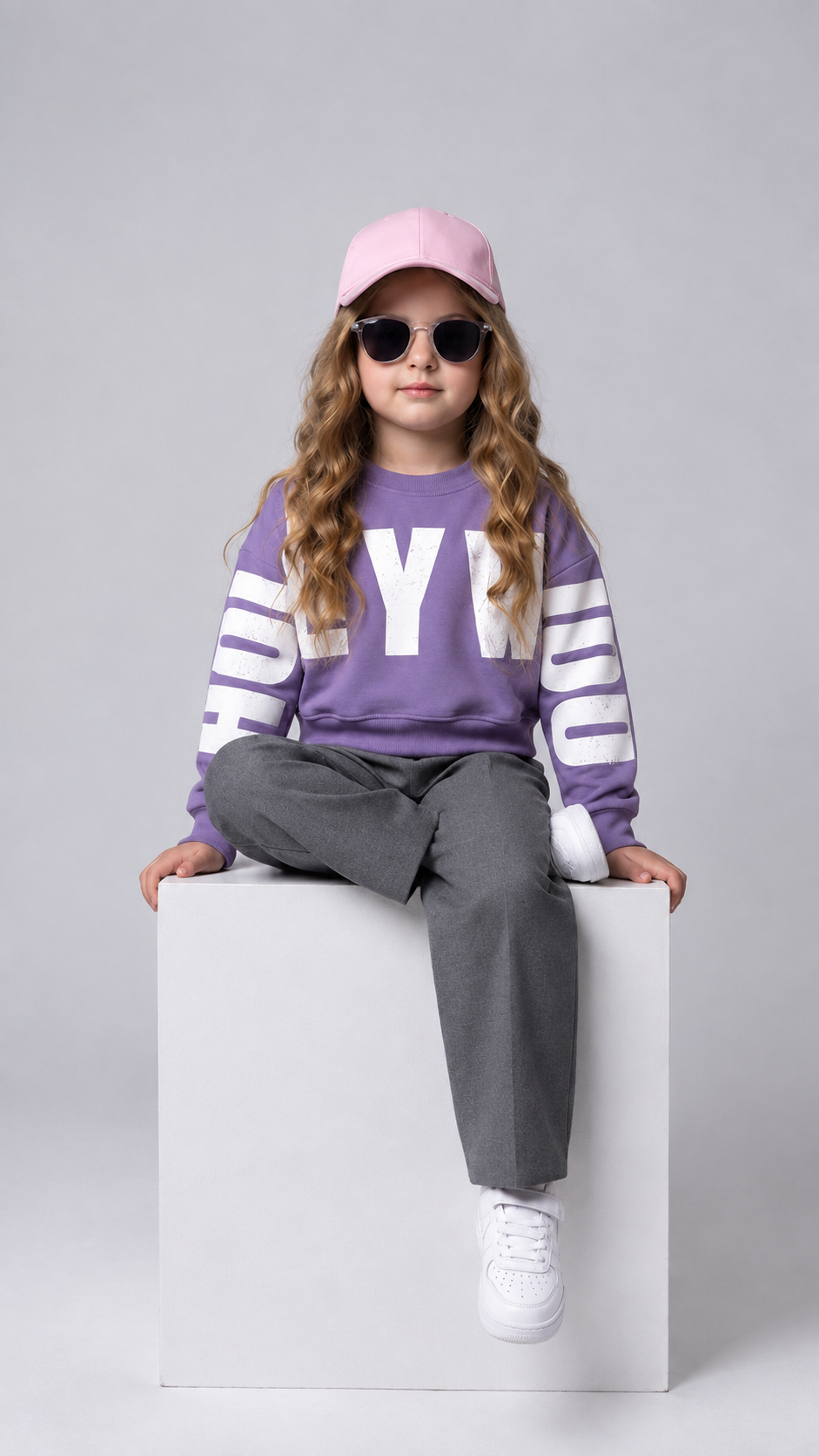 Angles Kids Varsity Sweatshirt