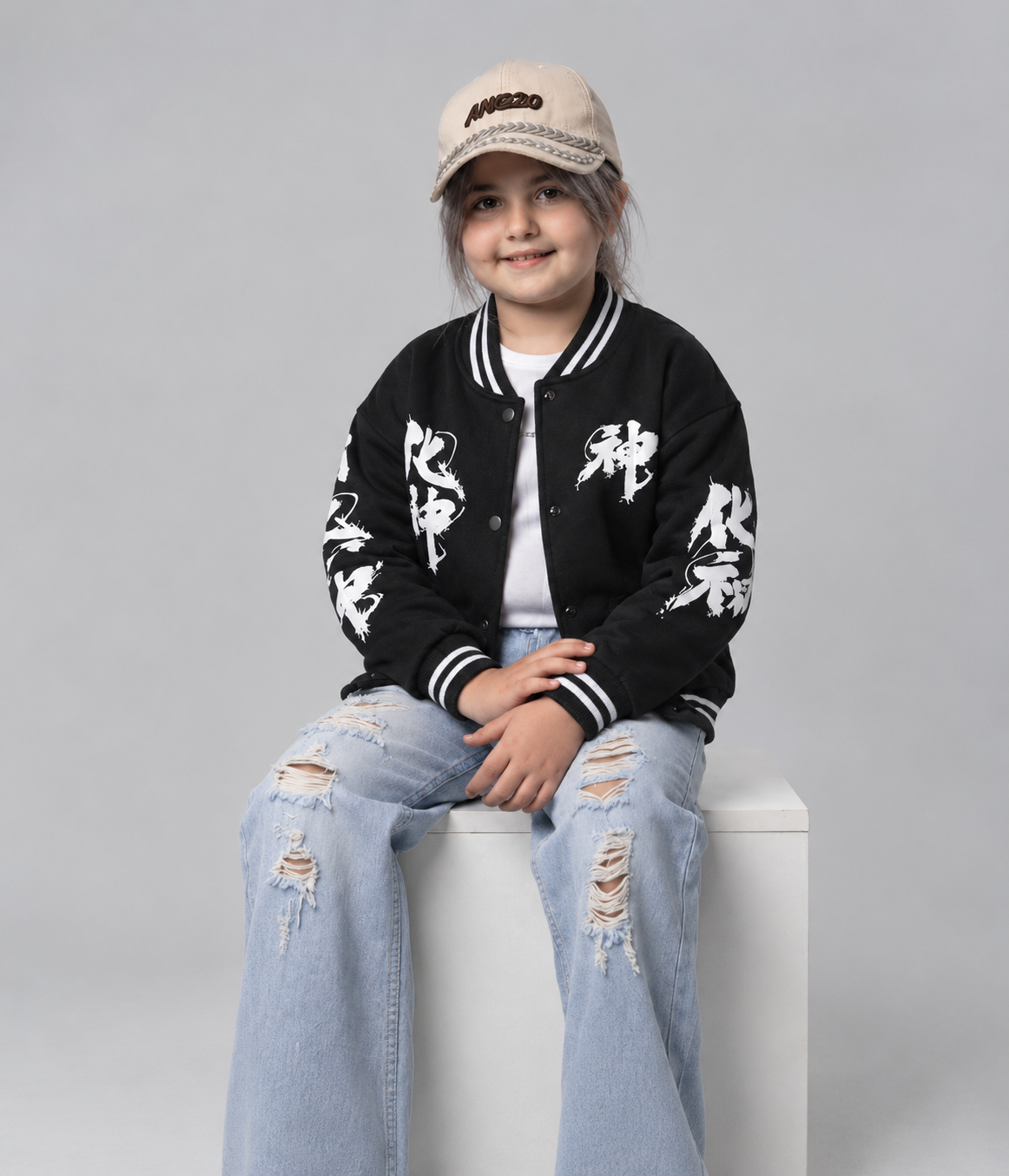 Angles Kids Varsity Sweatshirt